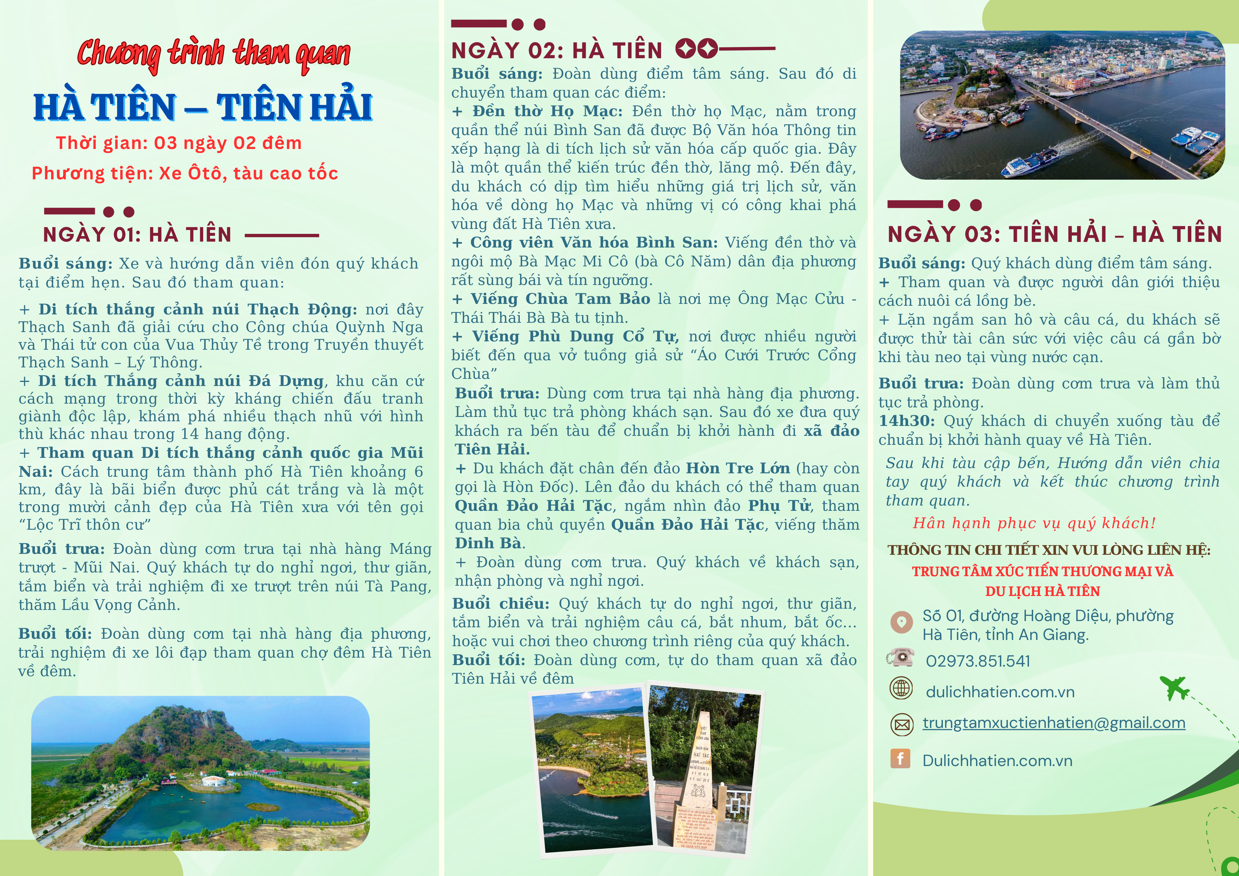 Hà Tiên - Tiên Hải - Tham quan 03 ngày 02 đêm (2)